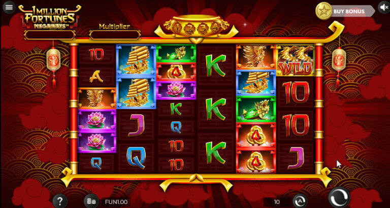 รีวิวเกมสล็อตออนไลน์ 1 Million Fortunes Megaways