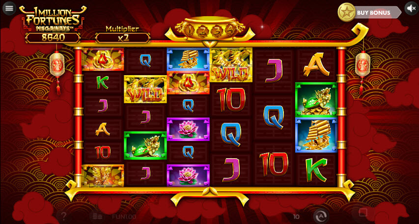 สล็อตเมกาเวย์ 1 Million Fortunes Megaways จ่ายเงินรางวัล