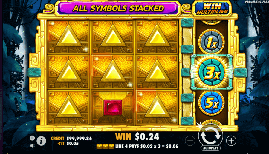 สัญลักษณ์ในเกม Aztec Gems