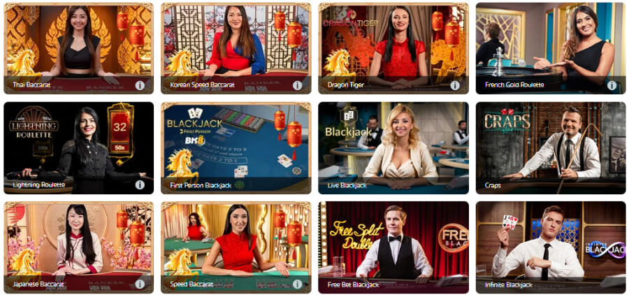 คาสิโนสดที่ BK8