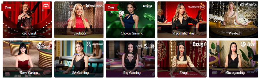 เกมคาสิโนสดของ Dafabet