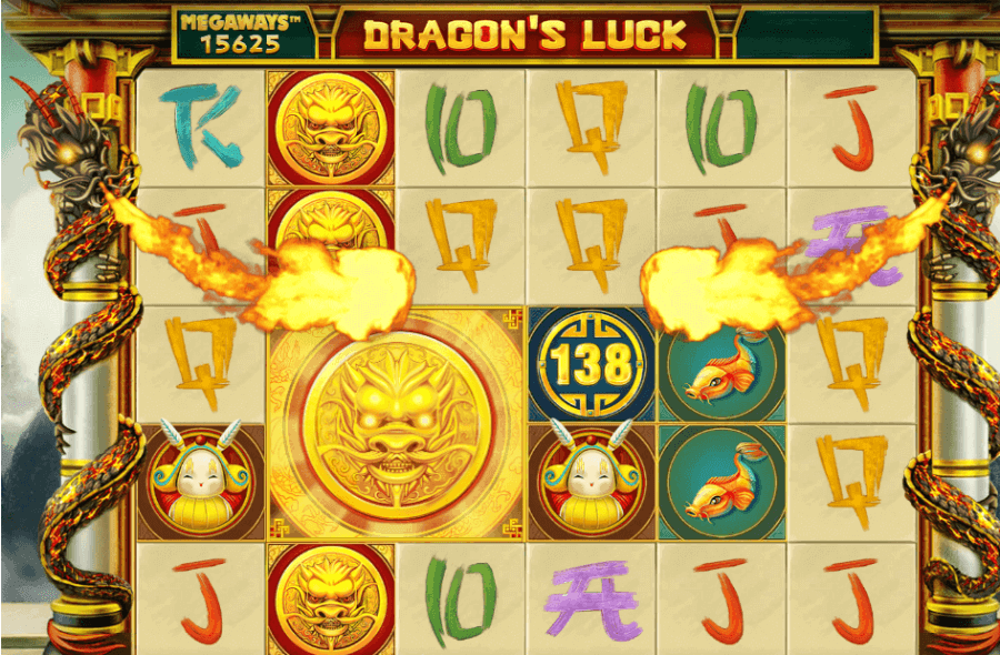 เกม Dragon's Luck Megaways