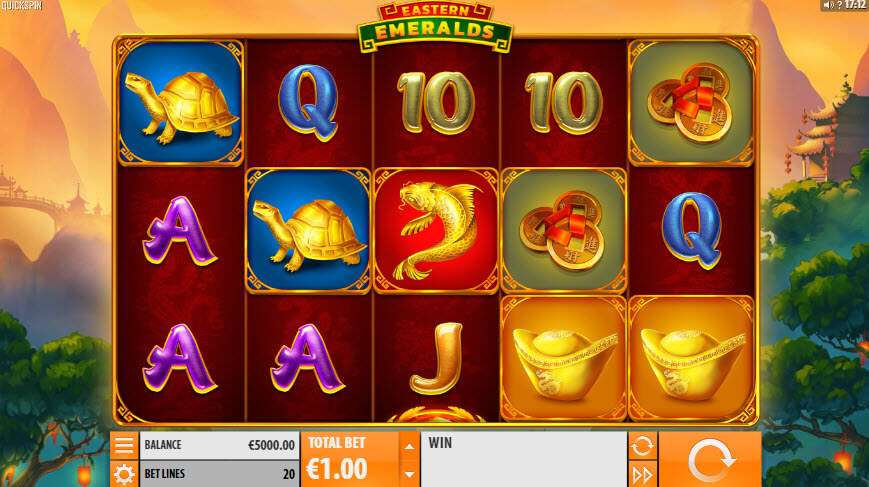 เกมสล็อตออนไลน์ Eastern Emeralds