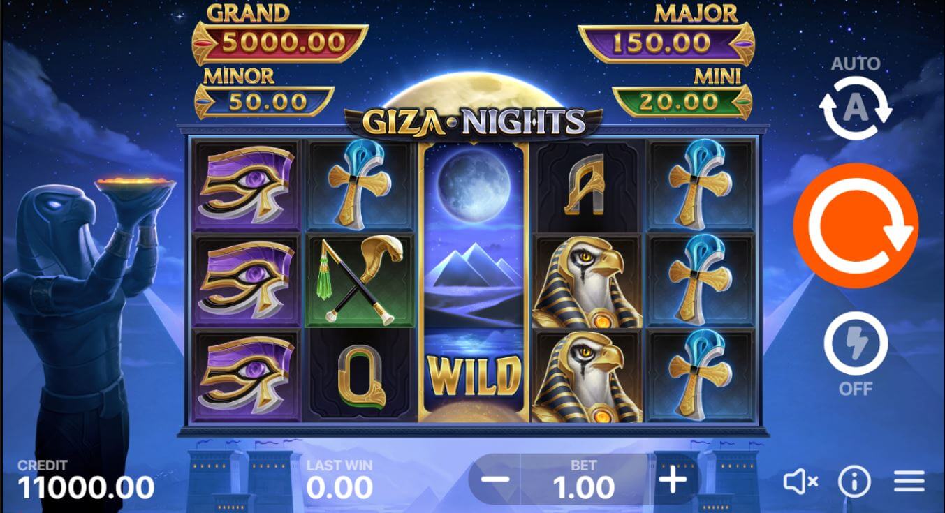 สล็อต สล็อตใหม่ Giza Nights Hold and Win
