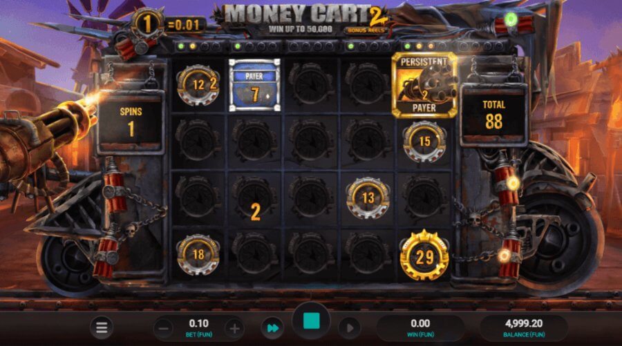 สล็อต money cart 2 hold and win