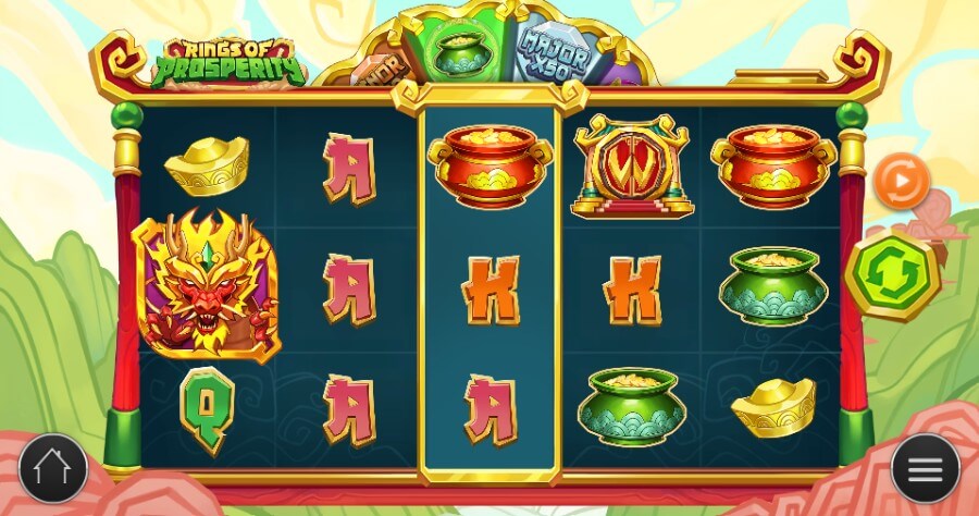 สล็อตออนไลน์ Rings of Prosperity