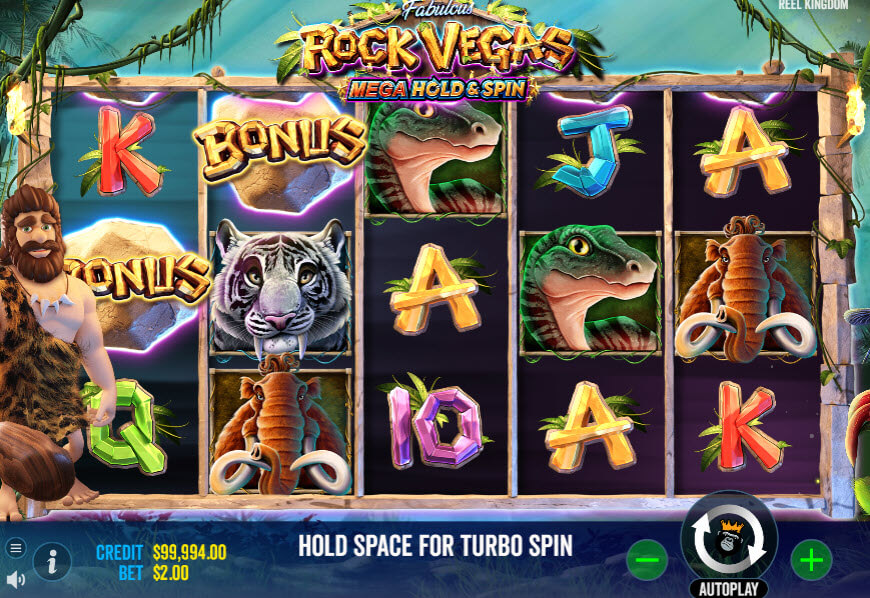 รีวิวเกมสล็อตออนไลน์ Rock Vegas