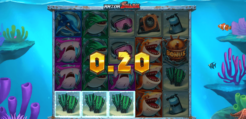 รีวิวเกมสล็อตออนไลน์ Razor Shark ค่าย Push Gaming ทดลองเล่นเกมสล็อตฟรี