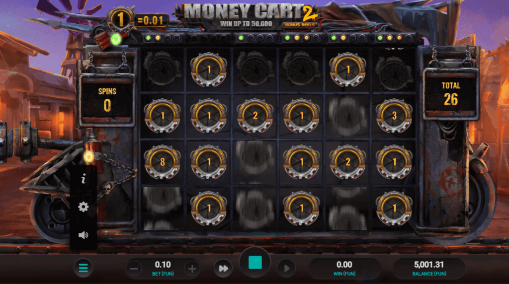 ทดลองเล่นเกมสล็อตออนไลน์ Money Cart 2 Hold and Win ค่าย Relax Gaming ได้ฟรี