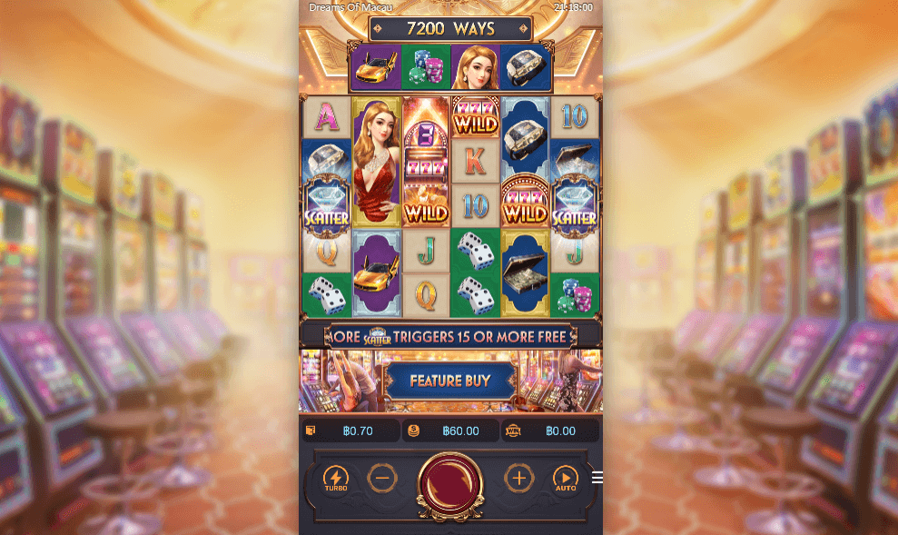 ทดลองเล่นสล็อต Dreams of Macau ค่าย PG Slot ฟรี