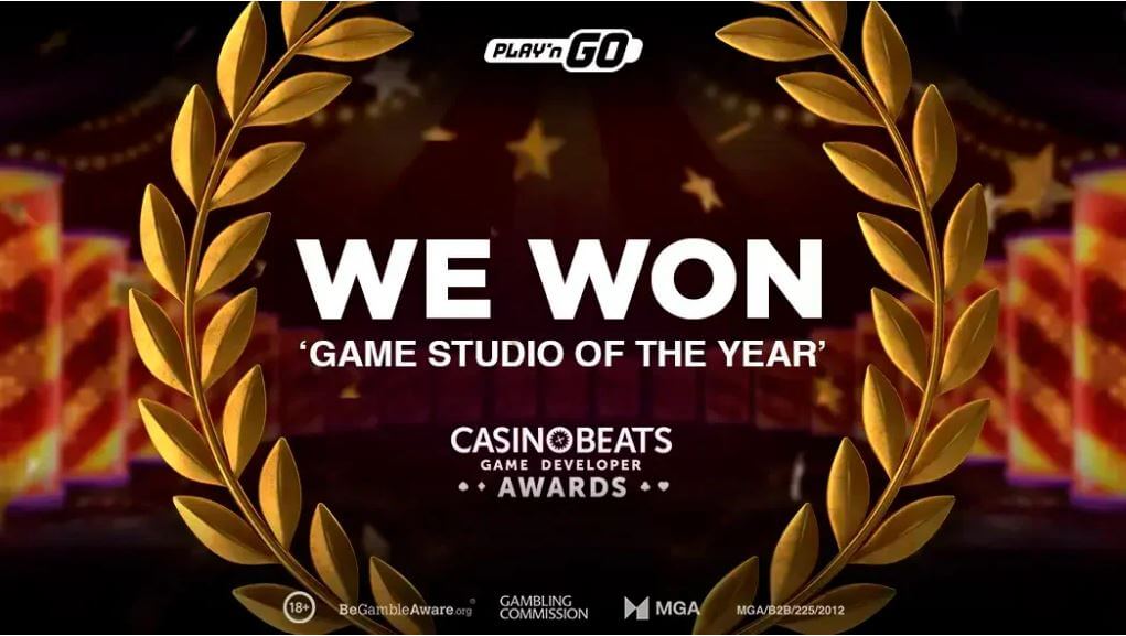 Play N’ GO คว้ารางวัล Game Studio of The Year