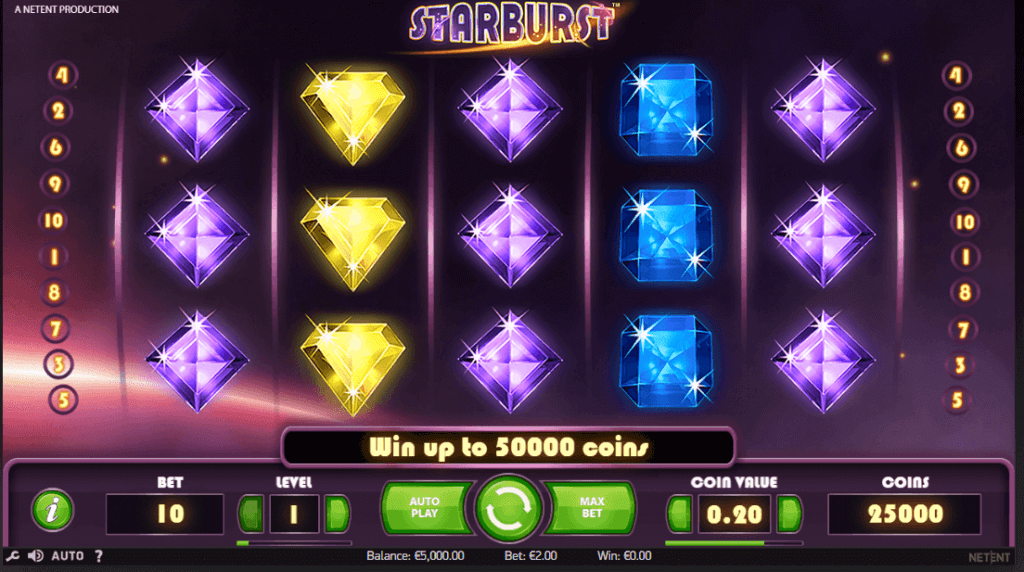 สล็อต RTP RNG Starburst