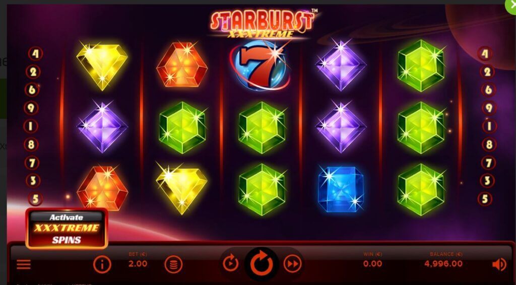 สล็อต RTP สูง ฟรีสปิน ดาว starburst