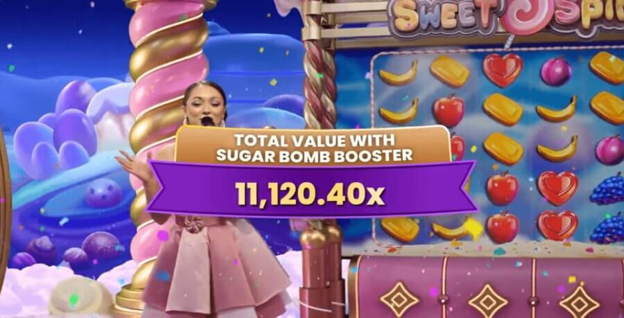 อีกครั้ง! Sweet Bonanza Candyland แจ็คพอตแตกรวมกว่า 2 ล้านยูโร!